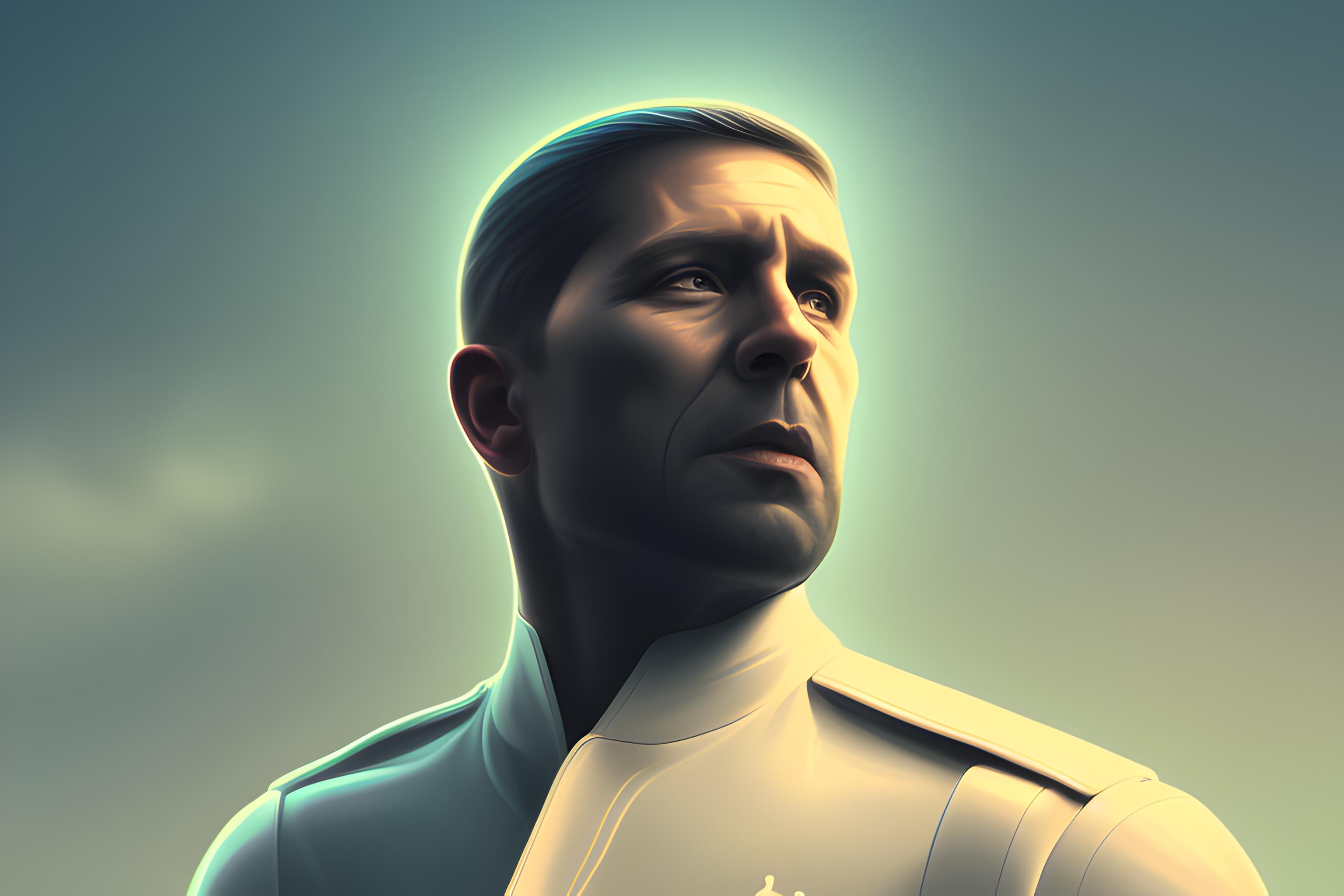 SLOW IS SMOOTH SMOOTH IS FAST QUOTE WRITTEN OVER F1 SONNY HAYES STANDING STRONG LIKE A MAN ON A MIS…